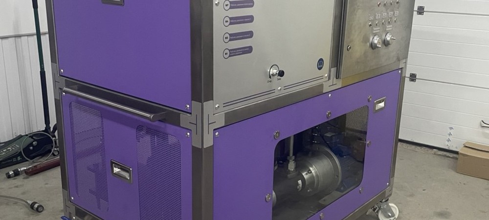 Проектирование и изготовление испытательного стенда для авиации (рабочая жидкость Skydrol)